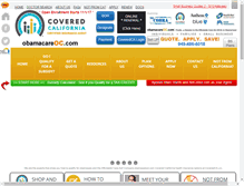 Tablet Screenshot of obamacareoc.com